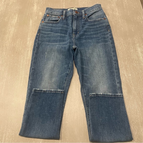 Madewell THE HIGH-RISE SLIM CROP BOYJEAN Jeans | size 25 | Perfect condition - Picture 4 of 10
